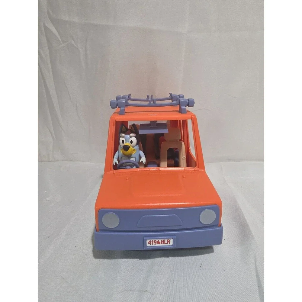Moose Toy Bluey Heeler 4WD Jeep Beach Cruiser Car Vehicle
